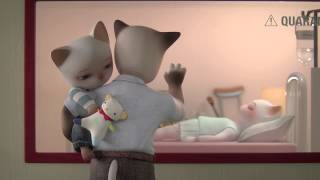 Trois Petits Chats 3D animated short film [upl. by Hickie]