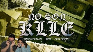 SANTA FE KLAN DUKI PESO PLUMA  NO SON KLLE Video Oficial REACCIÓN y PUNTUACIÓN [upl. by Enneillij894]