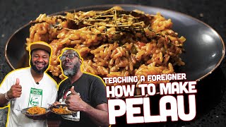 Teaching A Foreigner How To Make Pelau [upl. by Langer147]