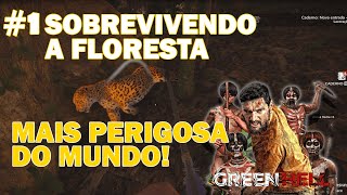 DIA 1  DESAFIOS DA FLORESTA AMAZÔNICA GREEN HELL [upl. by Concettina]