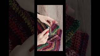 TIĞ İŞİ KAPŞONLU HIRKA YAPILIŞI crochet knitting tığişi örgühırka croșetat crochê [upl. by Alenas]