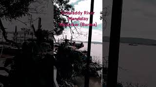 Irrawaddy river Mandalay a Sacred place to visit in Myanmar [upl. by Eellehs]