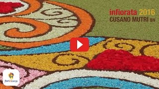 Infiorata 2016  Cusano Mutri BN [upl. by Jary]