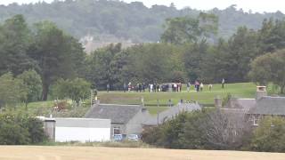 Turnhouse Golf Club Typhoon Flypast 2018 4KUHD [upl. by Henriha409]