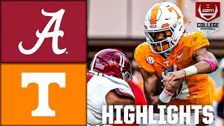 Alabama Crimson Tide vs Tennessee Volunteers  Full Game Highlights  ESPN College Football [upl. by Suixela]