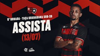 Taça Guanabara Sub20  Flamengo x Botafogo  AO VIVO  1307 [upl. by Margot639]