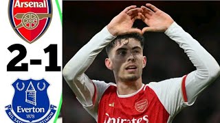 🔴Arsenal vs Everton 21 HIGHLIGHTS  Tomiyasu amp Havertz score [upl. by Barrie]