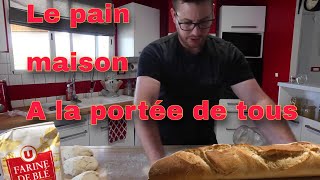 faire son pain maison recette facile et rapide  a la portée de tous [upl. by Ecirtahs]