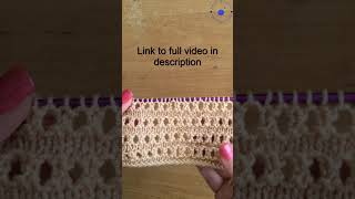 How To Knit The Perfect Pattern For Beginners [upl. by Trilley]