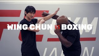 Wing Chun vs Boxing With Sifu Nate [upl. by Nawor663]