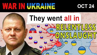 24 Oct NO TURNING BACK Ukrainians FACE A MASSIVE WAVE of Attacks  War in Ukraine Explained [upl. by Bal]