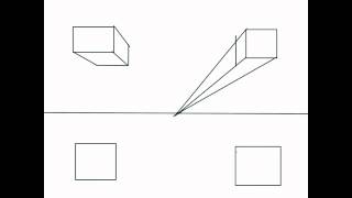 How To Draw Cubes And Rectangular Solids In One Point Perspective [upl. by Asnarepse154]