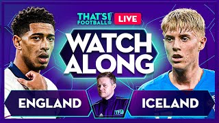 ENGLAND vs ICELAND LIVE with Mark Goldbridge [upl. by Antonina]