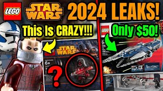 CRAZY 2024 LEGO Star Wars Minifigure LEAKS REVAN 25th Anniversary MidiScale amp More [upl. by Dugald]