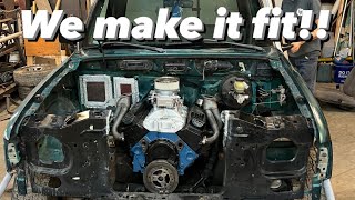 V8 swapped Ford Ranger build SBC 350 [upl. by Aholla467]