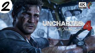 Uncharted 4 A Thiefs End Walkthrough Gameplay Part 2  Brothers PS5 [upl. by Omoj]