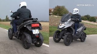 Essai quadro4  le scooter à quatre roues [upl. by Enileuqkcaj149]