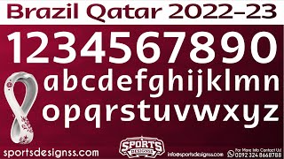 🔥Qatar World Cup 202223 Font Free Download by Sports Designss  Download Free Football Font🔥 [upl. by Sicnarf122]