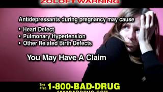 Zoloft Birth Defect Lawsuits [upl. by Inglis]