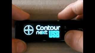 Blood glucose meter Bayer Contour NEXT USB  Code for Service english by verzuckertde [upl. by Avilla]