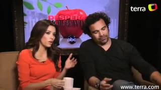 Desperate Housewives Eva Longoria amp Ricardo Antonio Chavira EXCLUSIVE INTERVIEW [upl. by Eenej]