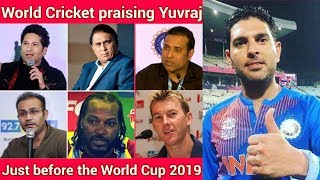 Sachin Gavaskar and world cricket praising Yuvraj Singh just few months before the world cup 😱😃 [upl. by Jean-Claude]