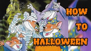 Geronimo Stilton 11 How to Halloween [upl. by Rosy]