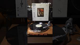 New Order quotThieves Like Usquot shorts 80smusic 80年代洋楽 vinyls レコード music neworder [upl. by Anaeli91]