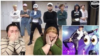 BTS Baepsae  Dance Practice amp JHope Live Compilation  REACTION [upl. by Ycniuqed]