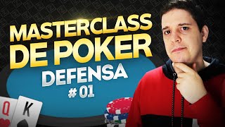 POKER MASTERCLASS 01 📝 JUEGO SIN INICIATIVA NI POSICIÓN [upl. by Atrebor898]