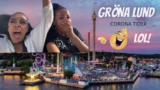 GRÖNA LUND UNDER PANDEMIN FÖLJ MED🤣 [upl. by Eliathan]