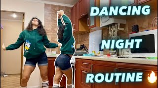 Enjoying dancing night routine cozy evening routine  cooking dancing afro salsa  relaxing [upl. by Sandon907]