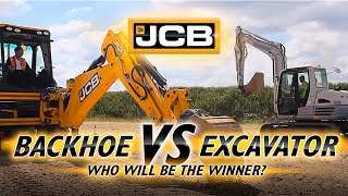 Backhoe vs Excavator [upl. by Koah]