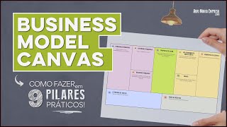 COMO FAZER BUSINESS MODEL CANVAS em 9 Passos Práticos [upl. by Colver]