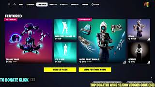 🔴 FORTNITE ITEM SHOP Today LIVE Today Fortnite OG [upl. by Nadbus]