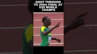 Gout Gout Powers Through to 100m Final at World U20 Championships [upl. by Eelrahs]