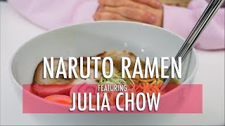 MUKBANGREVIEW NARUTO RAMEN ft JULIA CHOW [upl. by Bruell337]