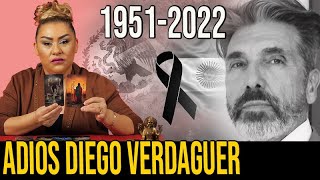 ADIOS DIEGO VERDAGUER ESTA DE LUTO ARGENTINA Y MEXICO [upl. by Oirifrop]