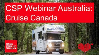 CSP Webinar Australia Cruise Canada RV [upl. by Yeltnerb378]