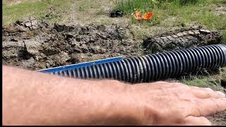 How to Install Dual Wall Culvert Pipe 101 for DIYers [upl. by Mohandas]