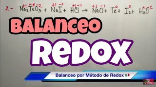 Balanceo por Método Redox Parte 2 [upl. by Yellah270]