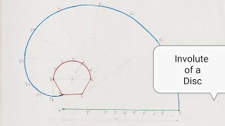 Involute Of a Disc [upl. by Sachsse23]