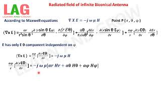 Radiated field of infinite Biconical Antenna Hindi  Antenna [upl. by Tadeas370]