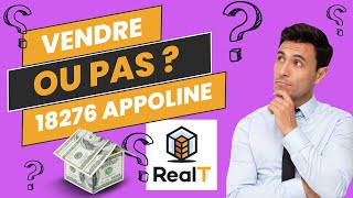 🏡 REALT  On Vend ou Pas 18276 Appoline  😱 [upl. by Eiramanitsirhc]