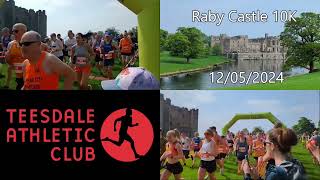 Teesdale AC Raby Castle 10K May 2024 [upl. by Nrubua]