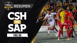 Resumen Final Ida Herediano 12 Saprissa  Apertura 2023 [upl. by Abernon]