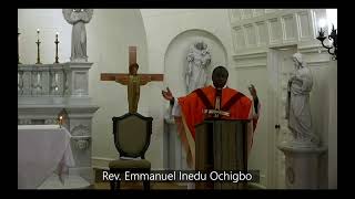 Retreat Mass Homily on Cultural Humility at OLP by Fr Emmanuel Ochigbo [upl. by Tarrsus]