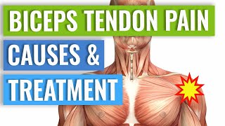 Biceps Tendonitis Treatment and Exercises Explained [upl. by Nnaasil]