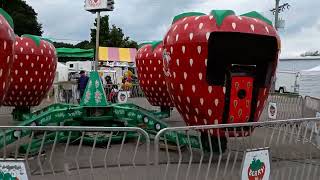 Richland County Fair Midway 2023 McGinnis Amusements [upl. by Carline]