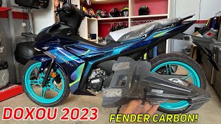 Review  Yamaha Y16ZR Doxou edition 2023  sport fender [upl. by Llertac61]